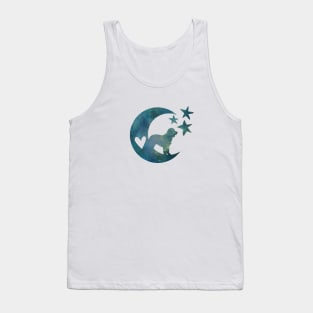 Labradoodle Half Moon And Stars Tank Top